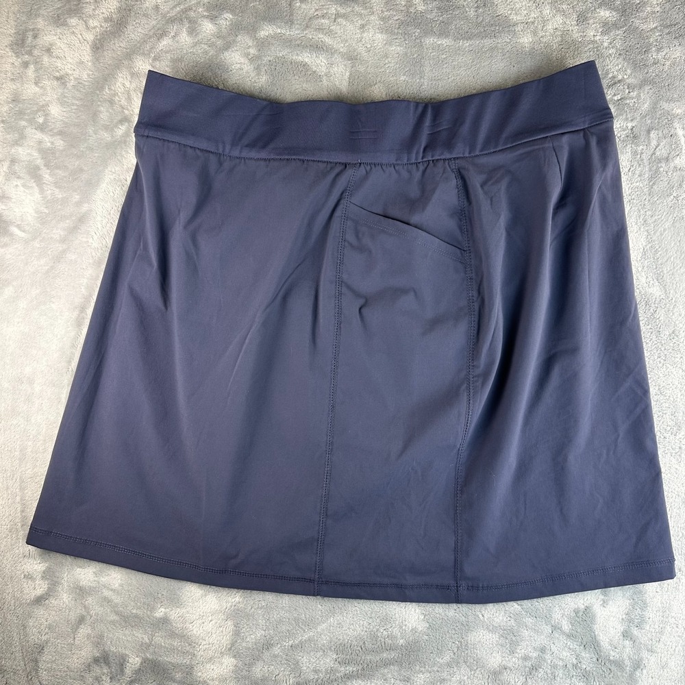 Columbia Women's Omni Shade XL Blue Skort Active Built in Pockets Golf - Picture 7 of 12